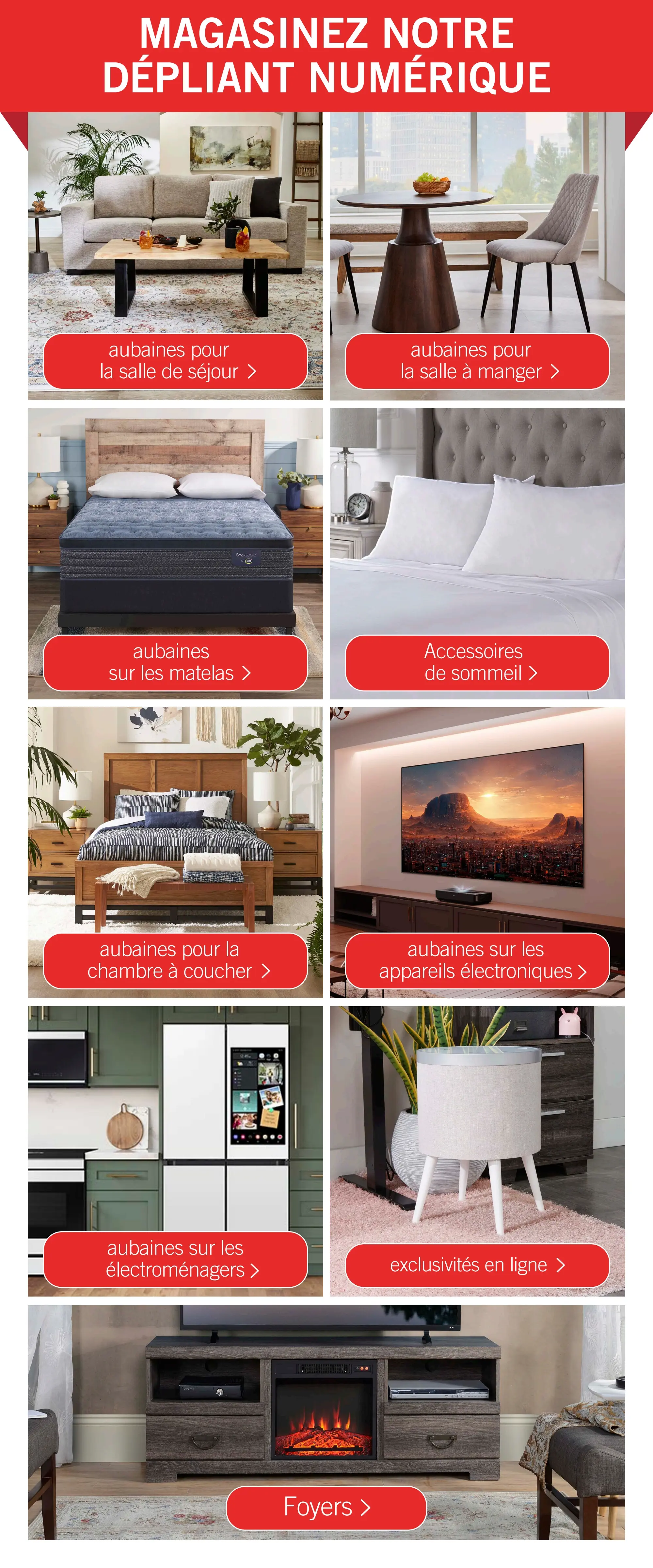 Circulaire Brick - Vente d'Après-Noël + Solde de la Fin de Semaine