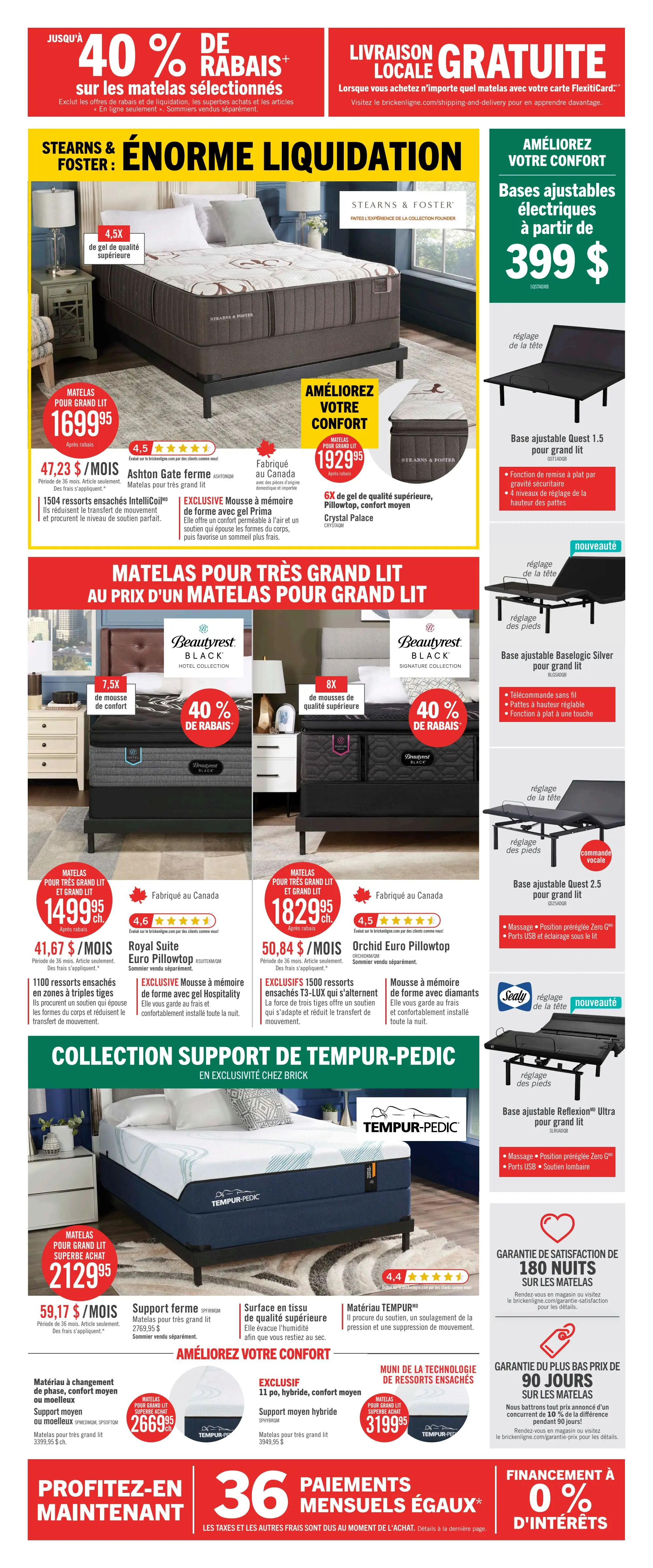 Circulaire Brick - Vente d'Après-Noël + Solde de la Fin de Semaine