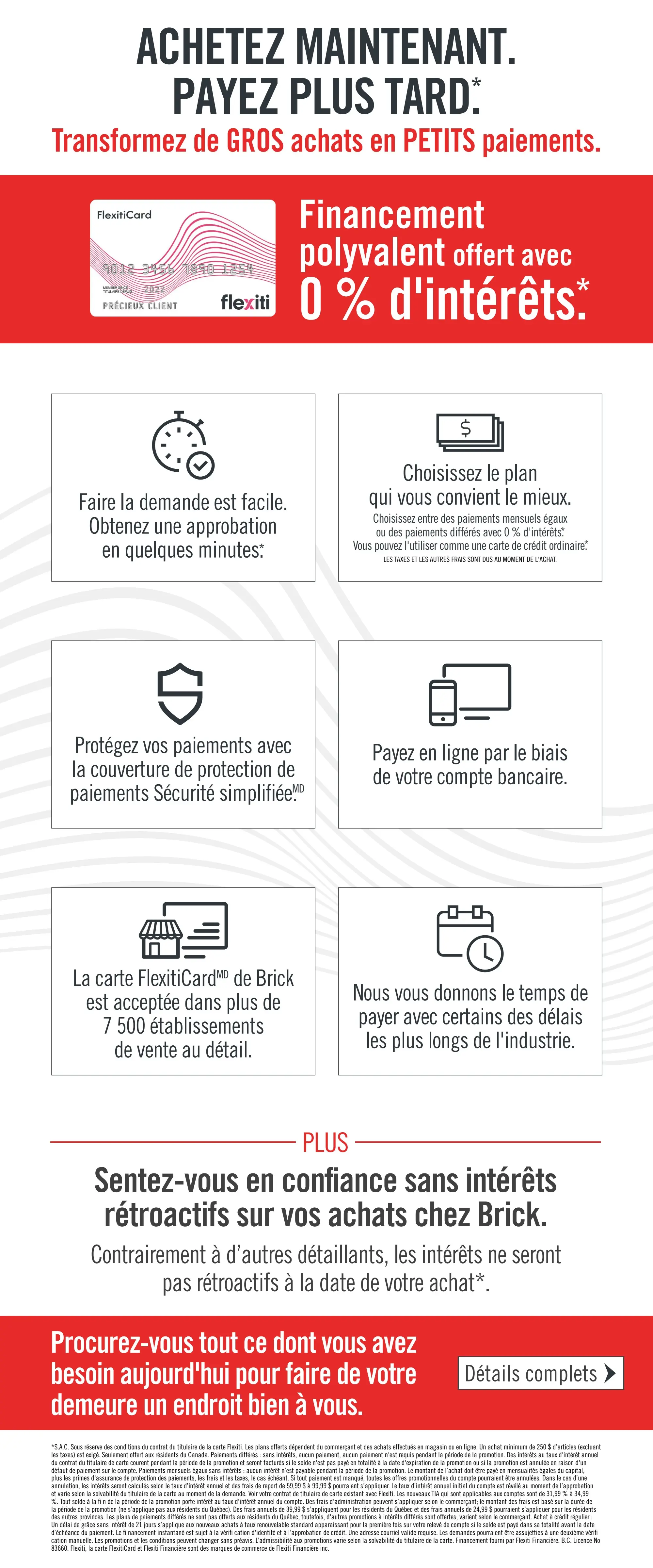 Circulaire Brick - Vente d'Après-Noël + Solde de la Fin de Semaine