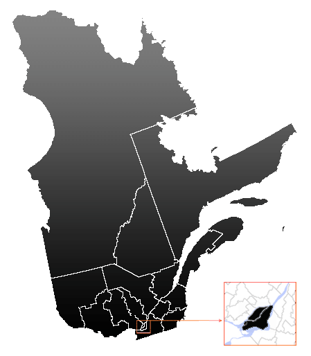 Carte du Québec