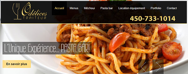 &Ocirc; D&eacute;lices Traiteur en Ligne