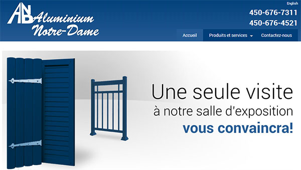 Aluminium Notre-Dame en ligne