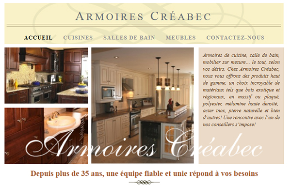 Armoires Créabec en ligne