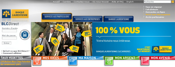 Banque Laurentienne en ligne