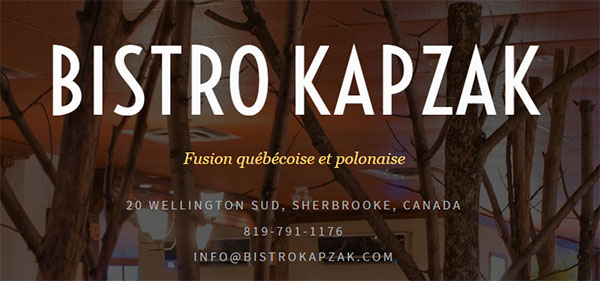 Bistro Kapzak en Ligne