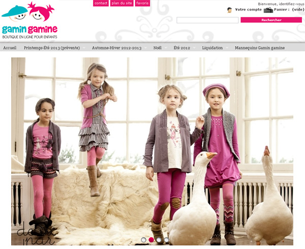 Boutique Gamin Gamine Vêtements Enfants en ligne