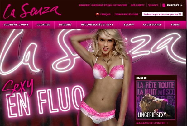 Boutique La Senza en ligne