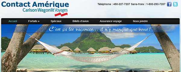 CA Voyage en ligne