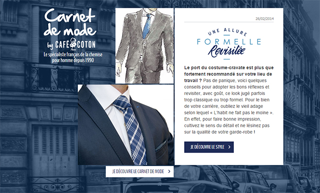 Café Coton - Costume-Cravate-Chemise Café Coton - Costume-Cravate-Chemise