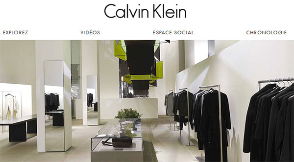 Calvin Klein en ligne