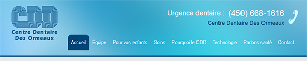 Centre Dentaire Des Ormeaux en Ligne