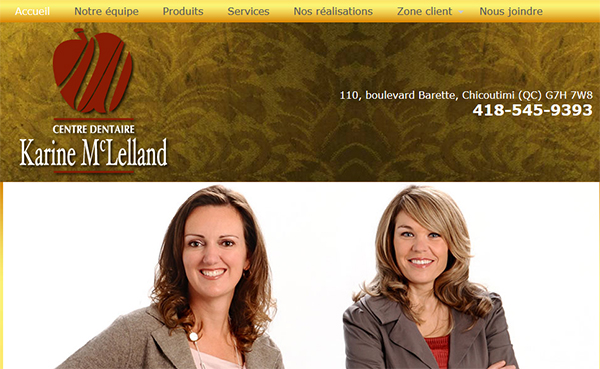 Centre Dentaire Karine McLelland en Ligne