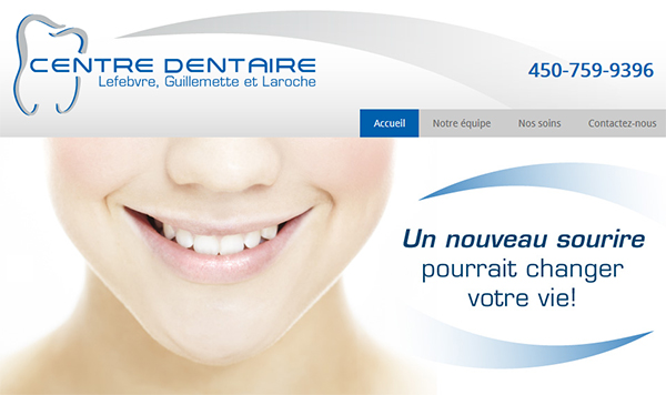 Centre Dentaire Lefebvre, Guillemette et Laroche en Ligne