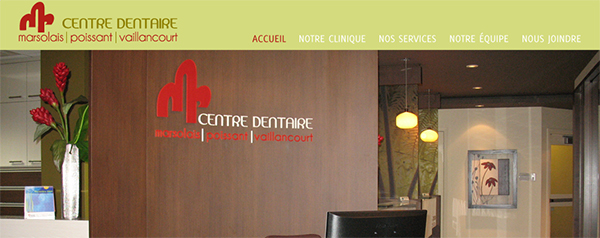 Centre Dentaire Marsolais Poissant Vaillancourt en Ligne