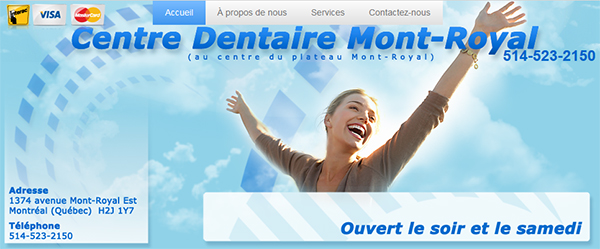 Centre Dentaire Mont-Royal en Ligne
