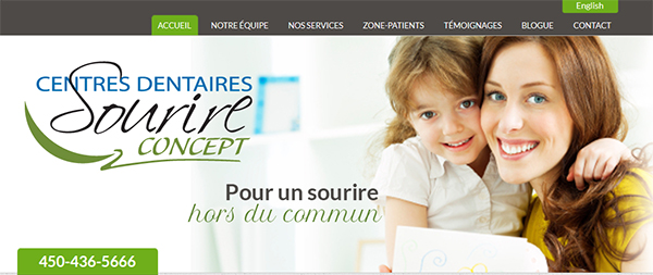 Centre Dentaire Sourire Concept en Ligne