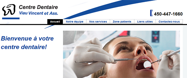 Centre Dentaire Viau-Vincent en Ligne