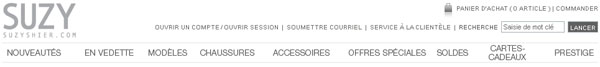 Circulaire Suzy Shier en ligne