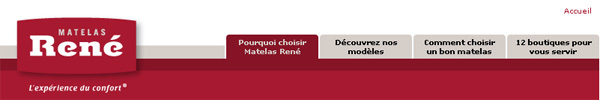 Circulaire matelas René en ligne