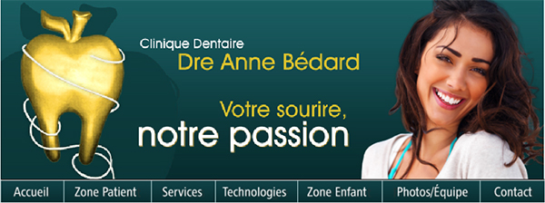 Clinique Dentaire Anne Bédard en Ligne