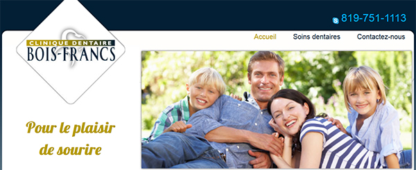Clinique Dentaire Bois-Francs en Ligne