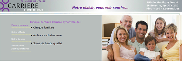 Clinique Dentaire Carrière en Ligne