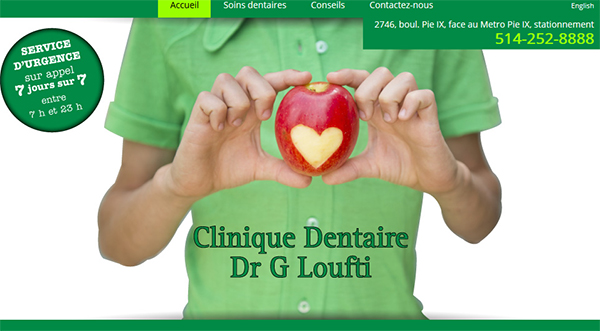 Clinique Dentaire Dr G Loufti en Ligne