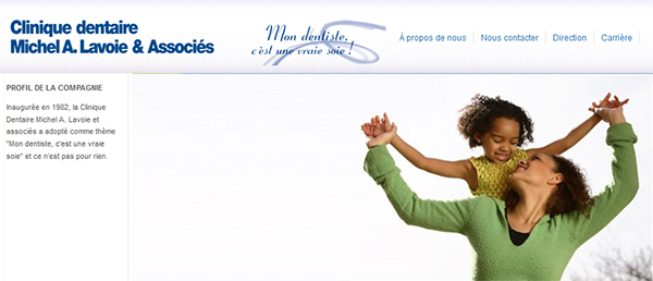 Clinique Dentaire Michel A Lavoie et Associés en ligne
