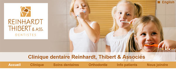 Clinique Dentaire Reinhardt Thibert & Associés en Ligne