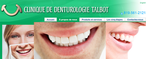 Clinique de Denturologie Talbot en Ligne