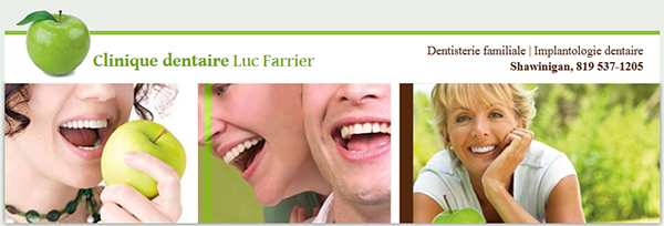 Clinique dentaire Luc Farrier en Ligne