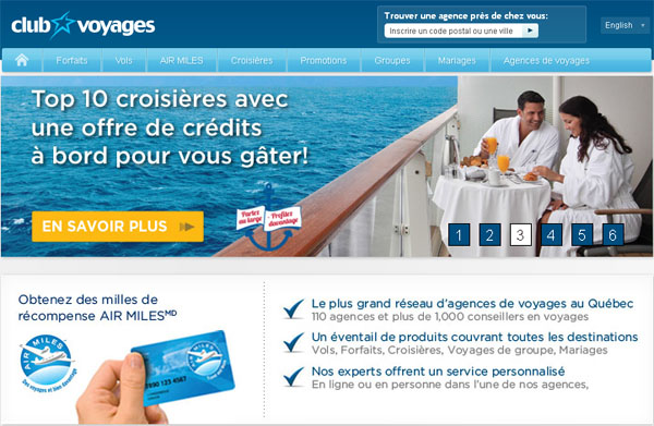 Club Voyage agence en ligne