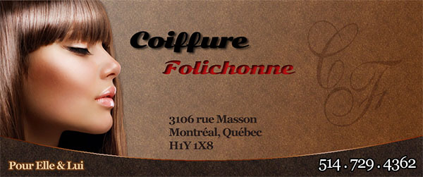 Coiffure Folichonne en ligne