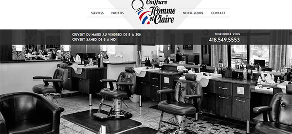 Coiffure Homme et Claire en ligne