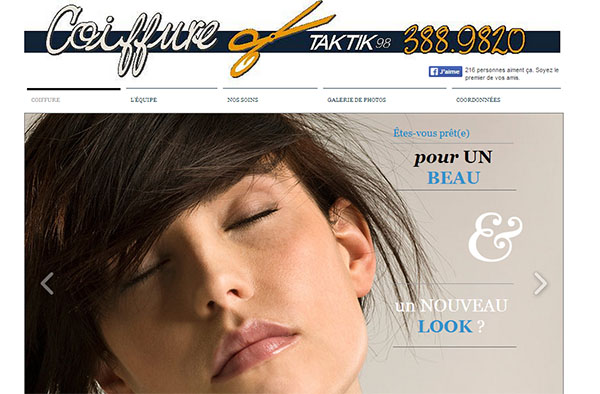 Coiffure Taktik en ligne