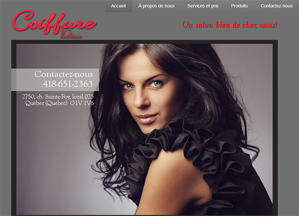 Coiffure Victoria en ligne