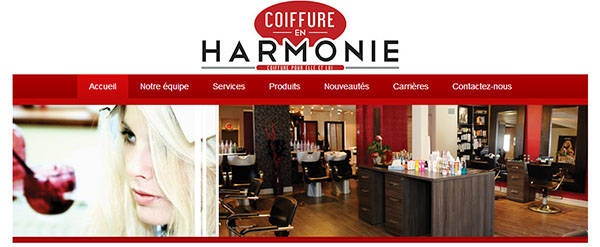 Coiffure en Harmonie en ligne