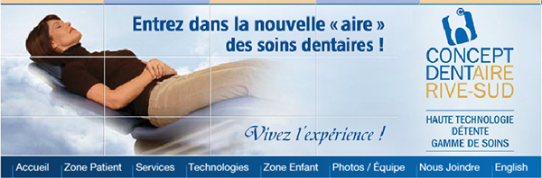 Concept Dentaire Rive-Sud en Ligne