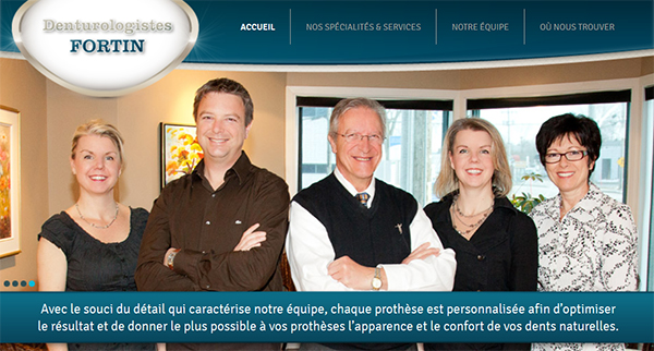 Denturologistes Fortin en Ligne