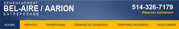 Déménagement Bel-Air en ligne
