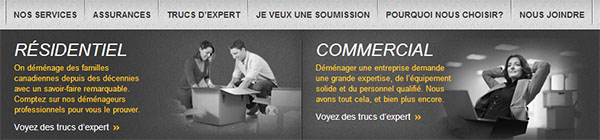 Déménagement Drummond en ligne