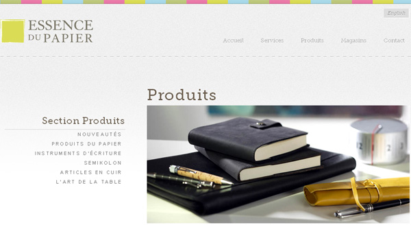 Essence du Papier Articles Ecritures et Papiers en ligne