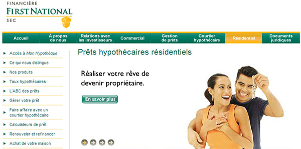 First National en ligne