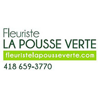 Logo Fleuriste La Pousse Verte