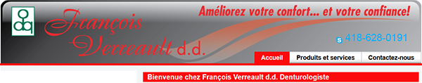 François Verreault Denturologiste en Ligne