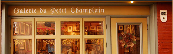 Galerie d'art du Petit Champlain en ligne