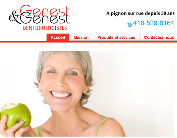 Genest & Genest Denturologistes en Ligne