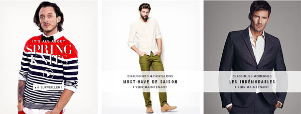 H&M Boutique Vêtements Hommes en ligne