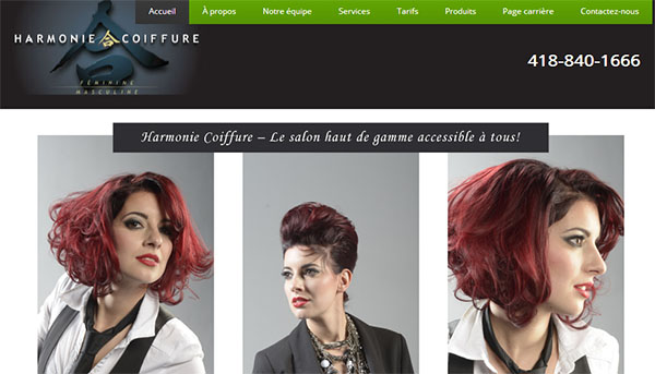 Harmonie Coiffure en ligne