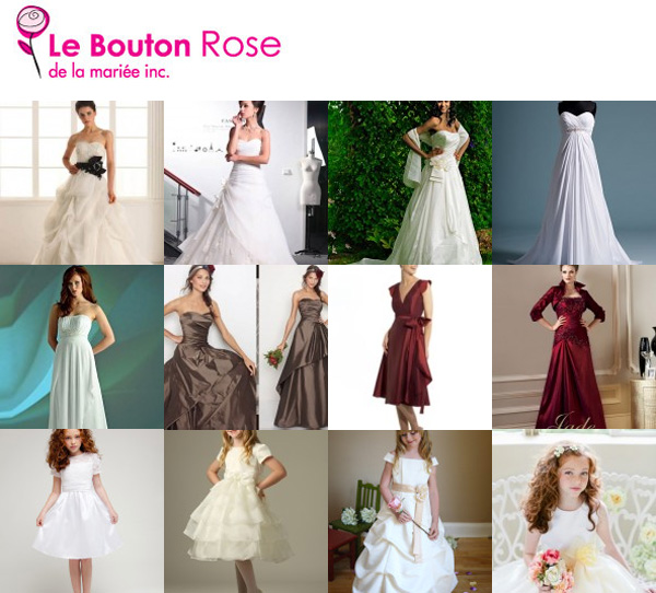 Le Bouton Rose de la Mariée